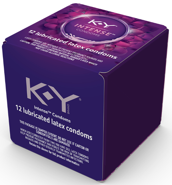 K-Y® Intense™ Lubricated Condom